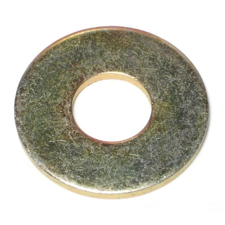 Midwest Fastener Flat Washer, For Screw Size 3/4" , Steel Zinc Yellow Finish, 2 PK 74748